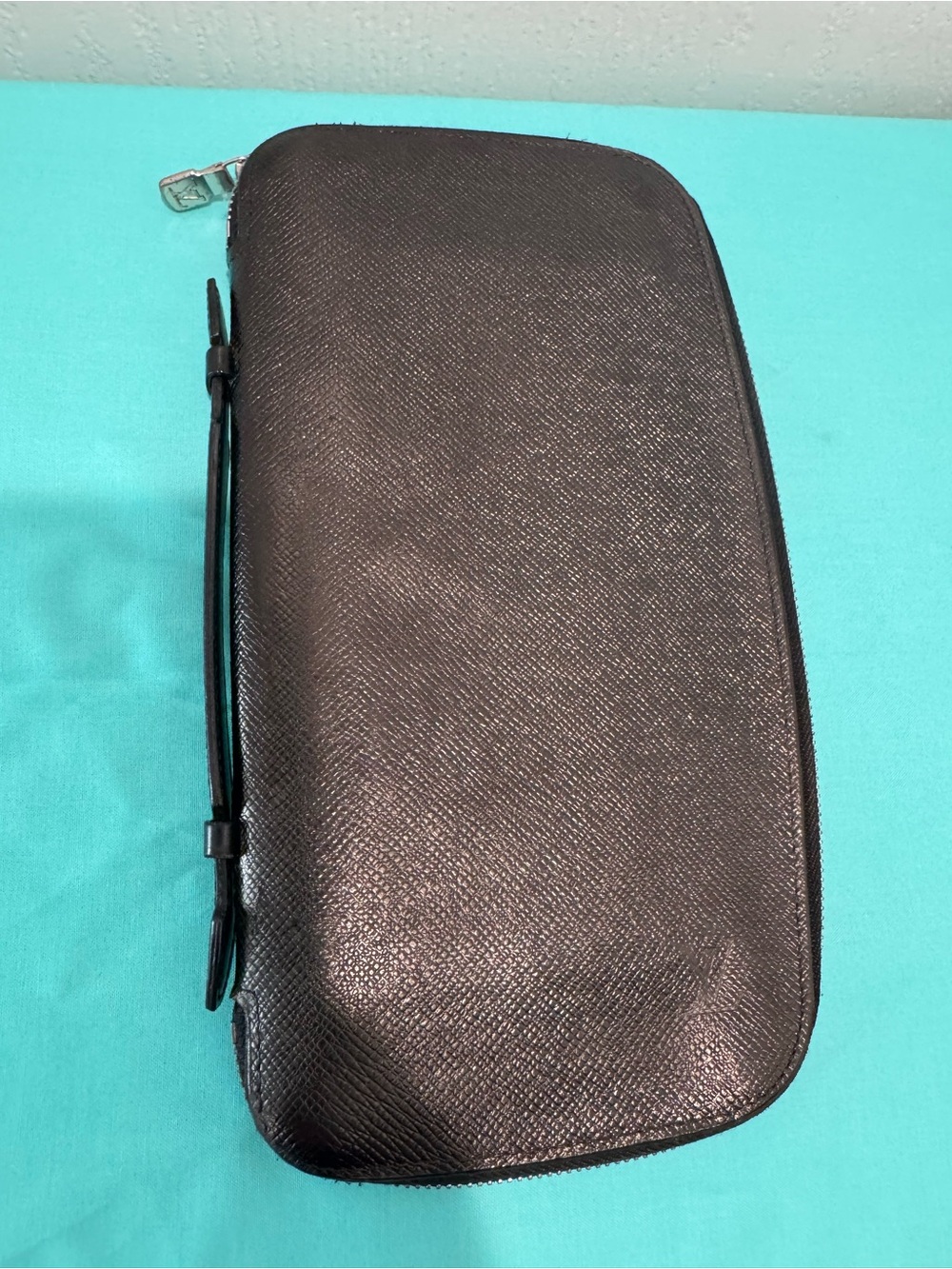 Louis Vuitton Black Tiaga Leather Organizer